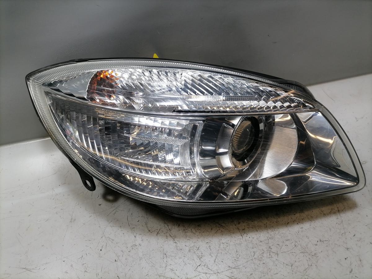 Skoda Fabia 2 5J original Scheinwerfer vorn rechts Halogen Linse H7 Bj.2009